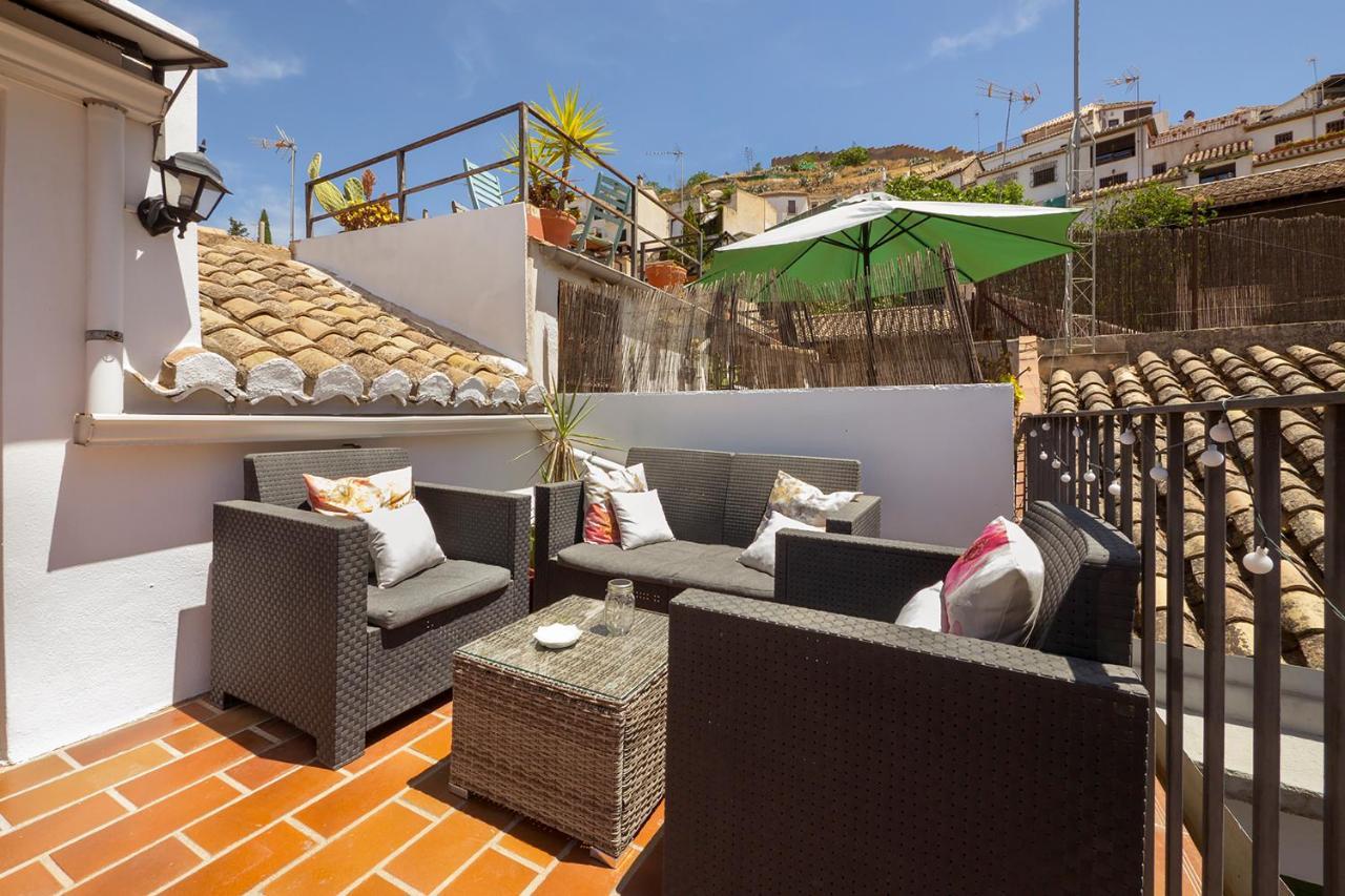 Coqueto Apartamento Duplex Con Terraza Privada Y Parking 格拉纳达 外观 照片